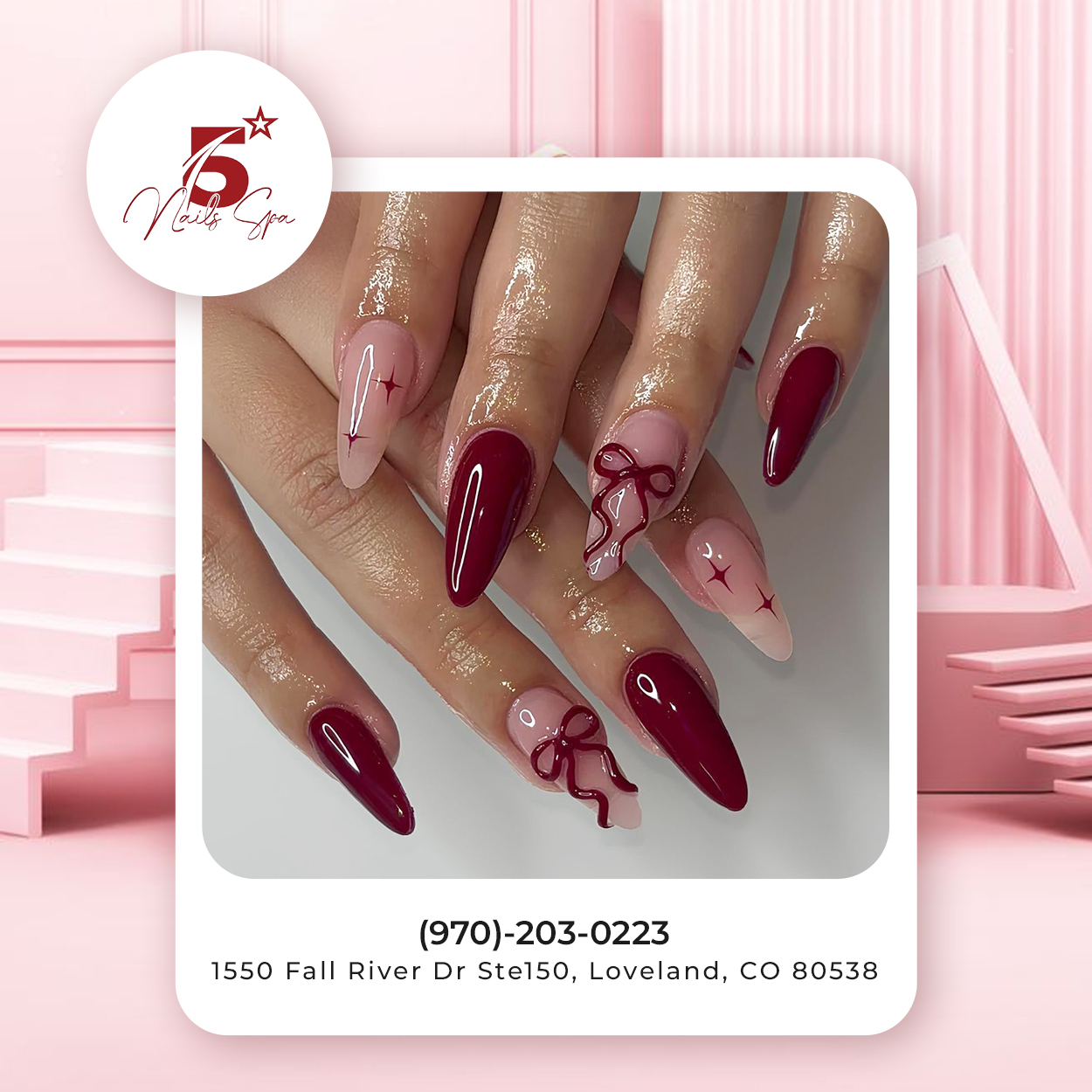 5 Stars Nails Spa nail photo 8
